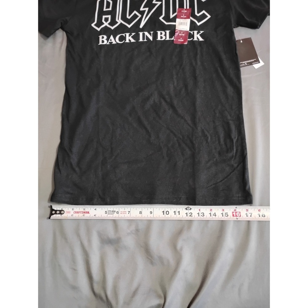 Ac/Dc Back‎ In Black Size Small - Picture 6 of 7